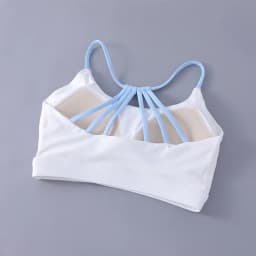 Women Sexy Yoga Bra Cross Back Thin Sports Strappy Underwear Casual Gym Fitness Bra