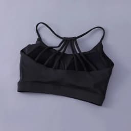 Women Sexy Yoga Bra Cross Back Thin Sports Strappy Underwear Casual Gym Fitness Bra