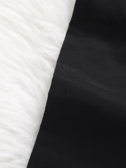 Girls Autumn Long-Sleeved Lapel Button Fashion Stitching Contrast Color Dress