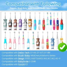 For Seago SG-2139/SG977/EK6/EK7/SG513 Kids Electric Toothbrush Replacement Toothbrush Heads 4/8/16pcs