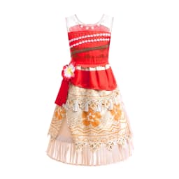 Moana Vaiana Girls Dress Cosplay Costume Fantasy Carnival Moanas Casual Party Birthday Dresses Kids Clothing Christmas Costumes