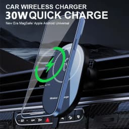 Magnetic Car Wireless Chargers Air Vent Phone Holder For Magsafe iPhone 17 16 15 14 13 12 Pro Max Car Fast Charging Station