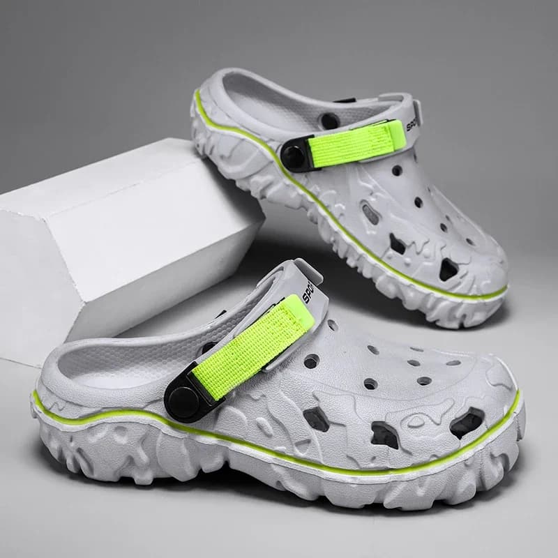 Men Shoes EVA Slippers Clogs Summer Soft Slides Man Flip Flops Beach Working Home Slippers Outdoor Clogs Plus Size Sandals 46 47