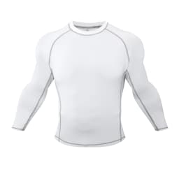 Cody Lundin Black Men's MMA BJJ Brazilian Jujutsu Fighting Taekwondo Long Sleeve Shirt Fitness Training Running Rash Guards