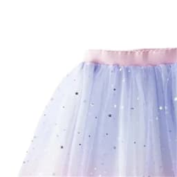 Girls Tutu Skirts Stars Print Princess Petty Girls Dancing Party Skirt Children Gradient Costume Clothes