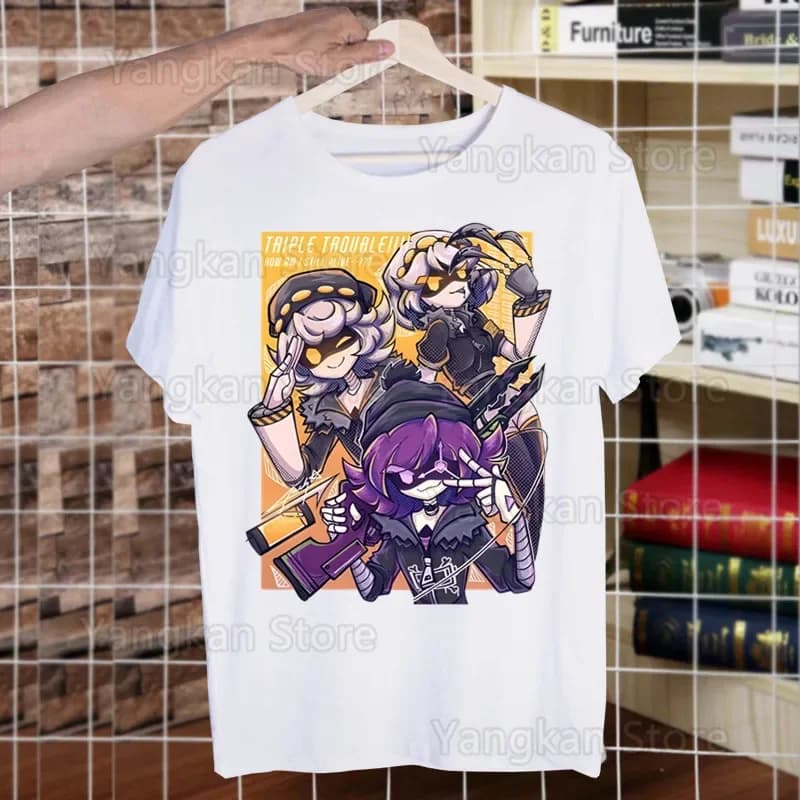 Murder Drones T Shirt Men Shirts Quality Summer Top Tshirts Short Sleeves Tees T-Shirt