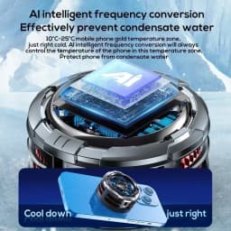 MEMO CX08-AI Mobile Phone Cooler 20W/27W Semiconductor Cooling Fan Radiator for IOS Android Frozen Magnetic Back-clip Heat Sink