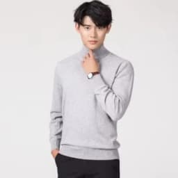 Cashmere Turtleneck Men Sweater Clothes for 2024 Autumn Winter Jersey Hombre Pull Homme Hiver Pullover Men High Neck Sweaters