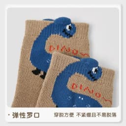 Children's Thickened Socks Winter Boys' Cartoon Dinosaur Terry Socks Warm Cotton Socks Baby Thermal Socks 5 Pairs
