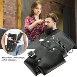 Multi-Functional Hairdressing Tool Storage Bag Hair Clip Comb Scissors Waist Bag Salon Barbershop Hairdresser Belt Bag Supplies