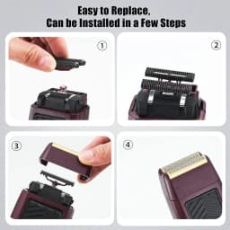 Professional #7043 Replacement Head Foil and Cutter Bar Assembly Set For wahl Series Finale Shaver Shaper #8061