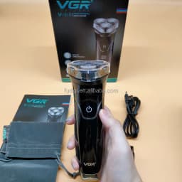 VGR 318 Shaver Electric Razor Professional Shaving Machine Floating Beard Trimmer IPX7 Waterproof Rechargeable Shaver for Men