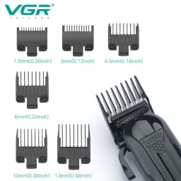 VGR Electric Hair Clipper Professional Hair Trimmer Cordless Trimmer for Men V-282 Barber Haircut Machine Rechargeable