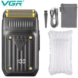VGR Electric Hair Clipper Professional Hair Trimmer Cordless Trimmer for Men V-282 Barber Haircut Machine Rechargeable