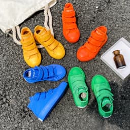 5015 Fashionable Solid Color Children's Canvas Shoes, Boys' and Girls' Board Shoes, Trendy Children's Shoes, Mid Top