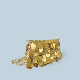 Small niche design bag for women 2024 new summer versatile shoulder crossbody bag handmade sequin high-end chain small square ba