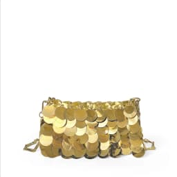 Small niche design bag for women 2024 new summer versatile shoulder crossbody bag handmade sequin high-end chain small square ba