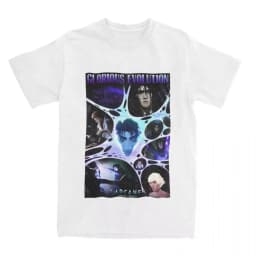 VIKTOR Arcane Anime T-Shirt Janpan Anime Print Men Women T Shirts Harajuku Tee Shirt for Male Short Sleeve Top Clothing
