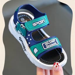Children's Summer Boys Cute Cartoon Girls Sandals Baby Kids Shoes Girls Beach Shoes Sports Soft Non-slip Casual Toddler Sandals
