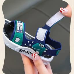 Children's Summer Boys Cute Cartoon Girls Sandals Baby Kids Shoes Girls Beach Shoes Sports Soft Non-slip Casual Toddler Sandals