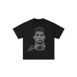 2026 Cristiano Ronaldo Football Superstar Super Fashion Printed Short Sleeve T-Shirt Men Distress American Women Tshirt