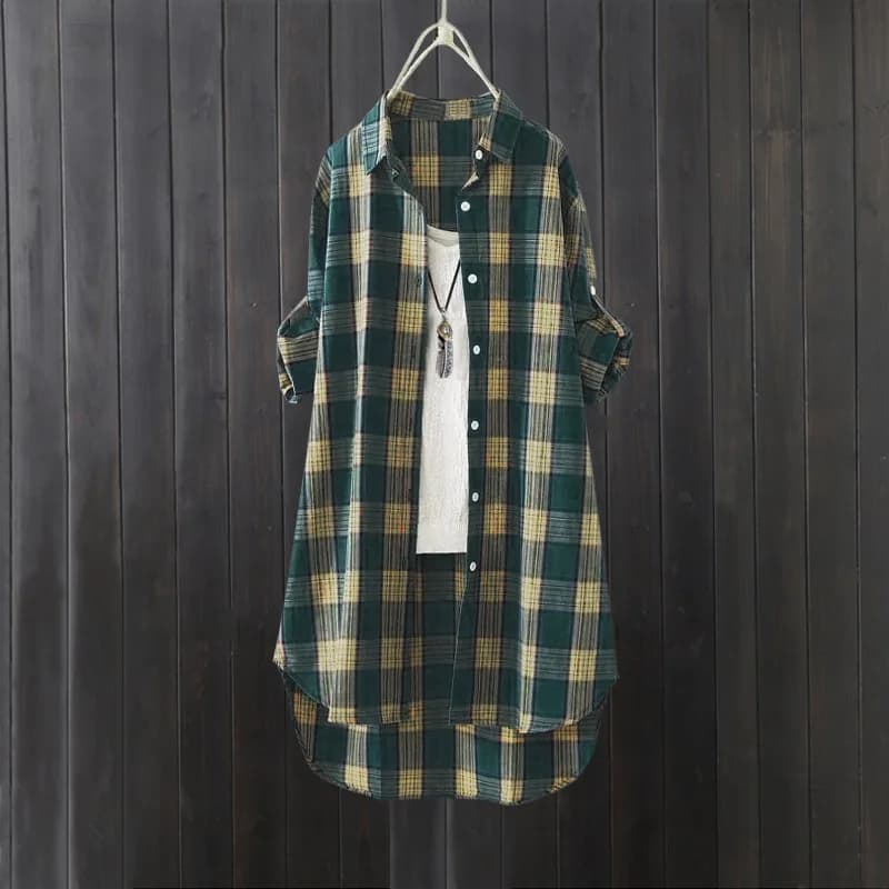Coat Women's Elegant Blouses Mid-length Style Japanese Vintage Clothes Sun Protection Cardigan Flax Summer Shirts Clothing