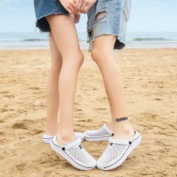 Men Shoes EVA Slippers Sandals for Women Men Breathable Beach Shoes Fashion Garden Clog Aqua Shoes Trekking Wading Size 36-45