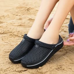 Men Shoes EVA Slippers Sandals for Women Men Breathable Beach Shoes Fashion Garden Clog Aqua Shoes Trekking Wading Size 36-45