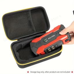 Hard EVA Outdoor Travel Case Bag - for Baseus Portable Car Battery StarterWater-Resistant, Shockproof, for Easy Carrying