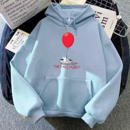 Horror Movie StephenKing It Clown Sweatshirts Long Sleeve Women_Men Winter Hoodies Casual Female Graphic Printing Pullovers Tops