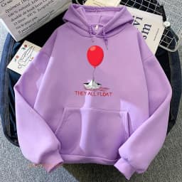 Horror Movie StephenKing It Clown Sweatshirts Long Sleeve Women_Men Winter Hoodies Casual Female Graphic Printing Pullovers Tops