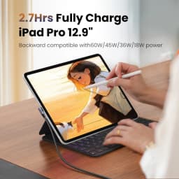 UGREEN 90° Right-Angle USB C to USB C Cable PD100W for iPhone 17 16 Samsung S25 Xiaomi 5A Fast Charging QC4.0 Type C Gaming Cord