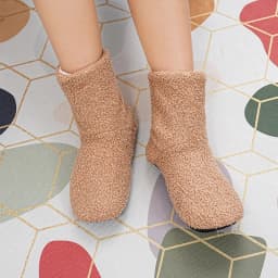 Mntrerm Winter Warmth Postpartum indoor Slippers for Women Indoor Floor Quiet Idea Cloth Soft Cotton Boots for Couples