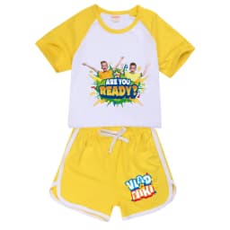 Boys Summer Vlad niki Sets Short-Sleeved T-shirt+Shorts 2 Pieces Suit Casual Sportswear Kids Clothes Sweatsuit For Teens Girls