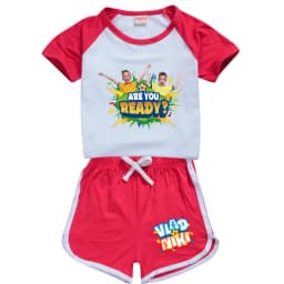 Boys Summer Vlad niki Sets Short-Sleeved T-shirt+Shorts 2 Pieces Suit Casual Sportswear Kids Clothes Sweatsuit For Teens Girls