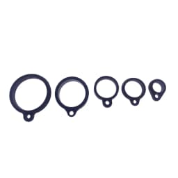 Rubber Ring Rope Pen Lanyard Holder Soft Hoop Anti-Lost Necklace Lanyards Ring Protect Small Household Appliance Accessories