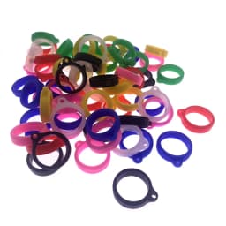 Rubber Ring Rope Pen Lanyard Holder Soft Hoop Anti-Lost Necklace Lanyards Ring Protect Small Household Appliance Accessories