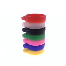 Rubber Ring Rope Pen Lanyard Holder Soft Hoop Anti-Lost Necklace Lanyards Ring Protect Small Household Appliance Accessories
