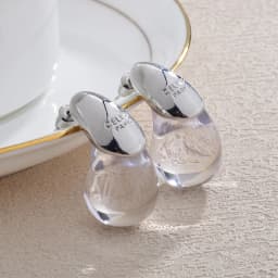 Transparent Resin Women's Earrings Water Droplet New in Earrings Simple Temperament Personalized Christmas Gifts Fashion Jewelry
