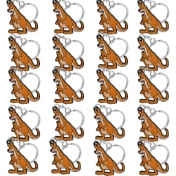 20PCS Australian Style Keychain Cute Platypus Kangaroo Koala Emu Keyrinng Fashion Women Men Car Key Accessories Friends Key Gift