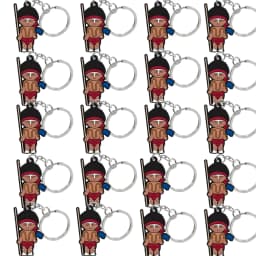 20PCS Australian Style Keychain Cute Platypus Kangaroo Koala Emu Keyrinng Fashion Women Men Car Key Accessories Friends Key Gift