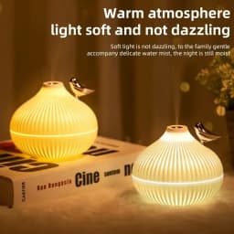 Humidifier Scented Creative Onion Shape Can Do Night Light Quiet Sleep Desktop Office Air Conditioning Room Water Supply USB 
