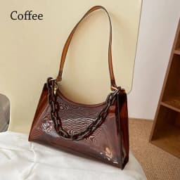 Casual Purse Summer Jelly Bags Handbags Underarm Bags Shoulder Bag