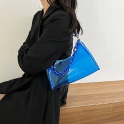 Casual Purse Summer Jelly Bags Handbags Underarm Bags Shoulder Bag