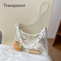 Casual Purse Summer Jelly Bags Handbags Underarm Bags Shoulder Bag