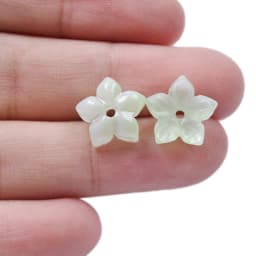 50pcs New Lily Of The Valley Colorful Bead Caps Glass Pendant Spacer Beads Jewelry Making Bracelet Earrings Beading Diy Material