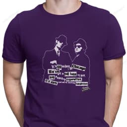 The Blues Brothers - We've got a full tank of gas Humor Graphic Funny T Shirt Street Casual Style Tee for Men and Women