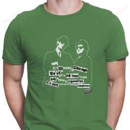 The Blues Brothers - We've got a full tank of gas Humor Graphic Funny T Shirt Street Casual Style Tee for Men and Women