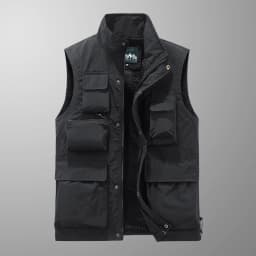 Male middle-aged casual multifunctional vest waterproof quick drying outdoor sports photography casual vest large size vest cros