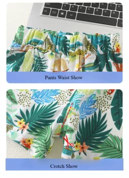 Somenie Boys Summer Shirt Set Clothes Infant Vacation Style Thin Short Sleeve + Shorts 2 Piece Kids Clothes Trend 2025